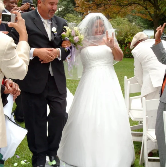 Strapless White Bridal Gown with Beaded Waist In Preservation Box - Picture 4 of 4
